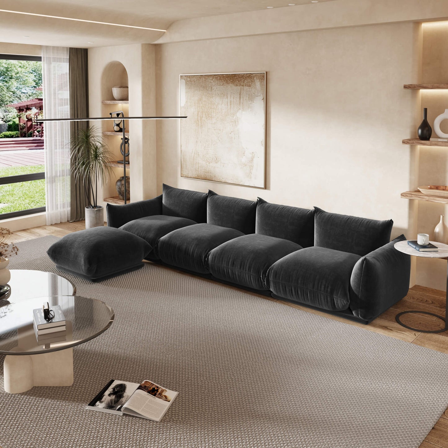 4-Seat Modular Sofa