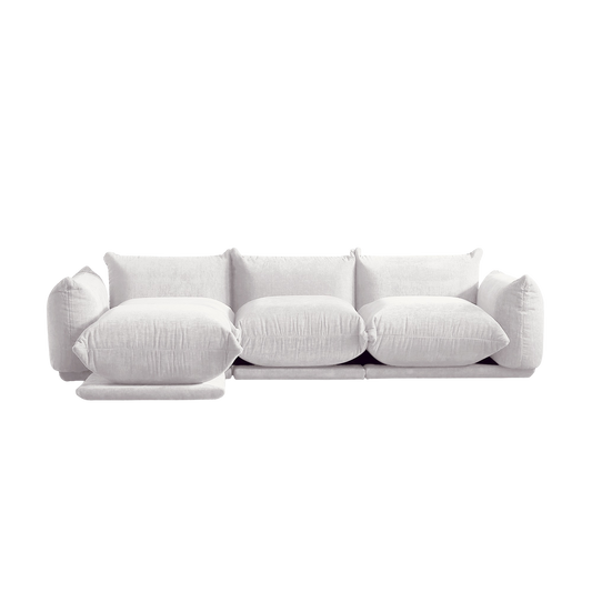 4-Seat Modular L-Shaped Sectional