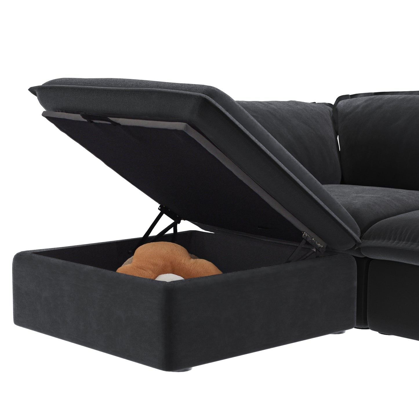 3-Seat Modular Sofa | Linen Serenity