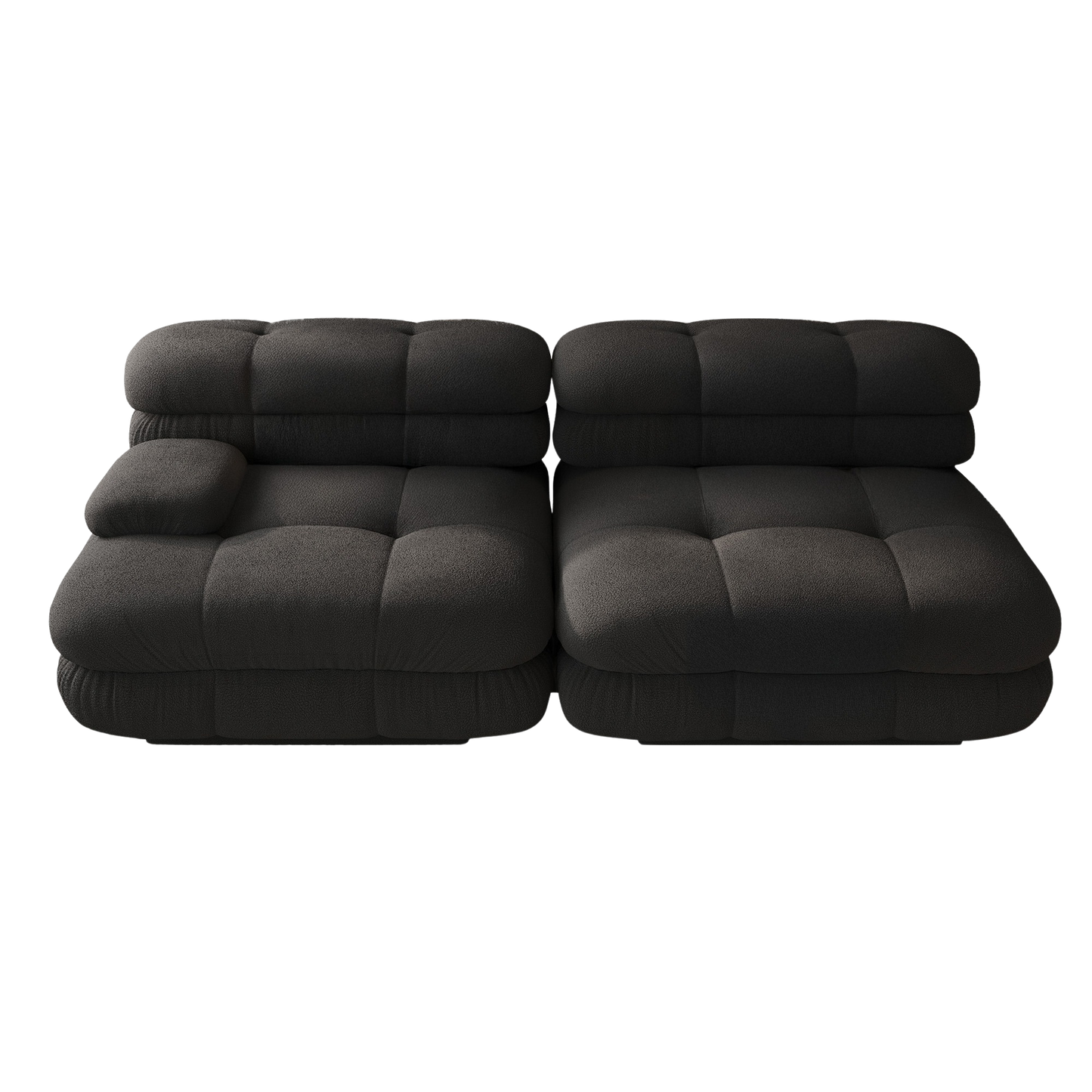 2-Seat Modular Lounger Loveseat | Moderne