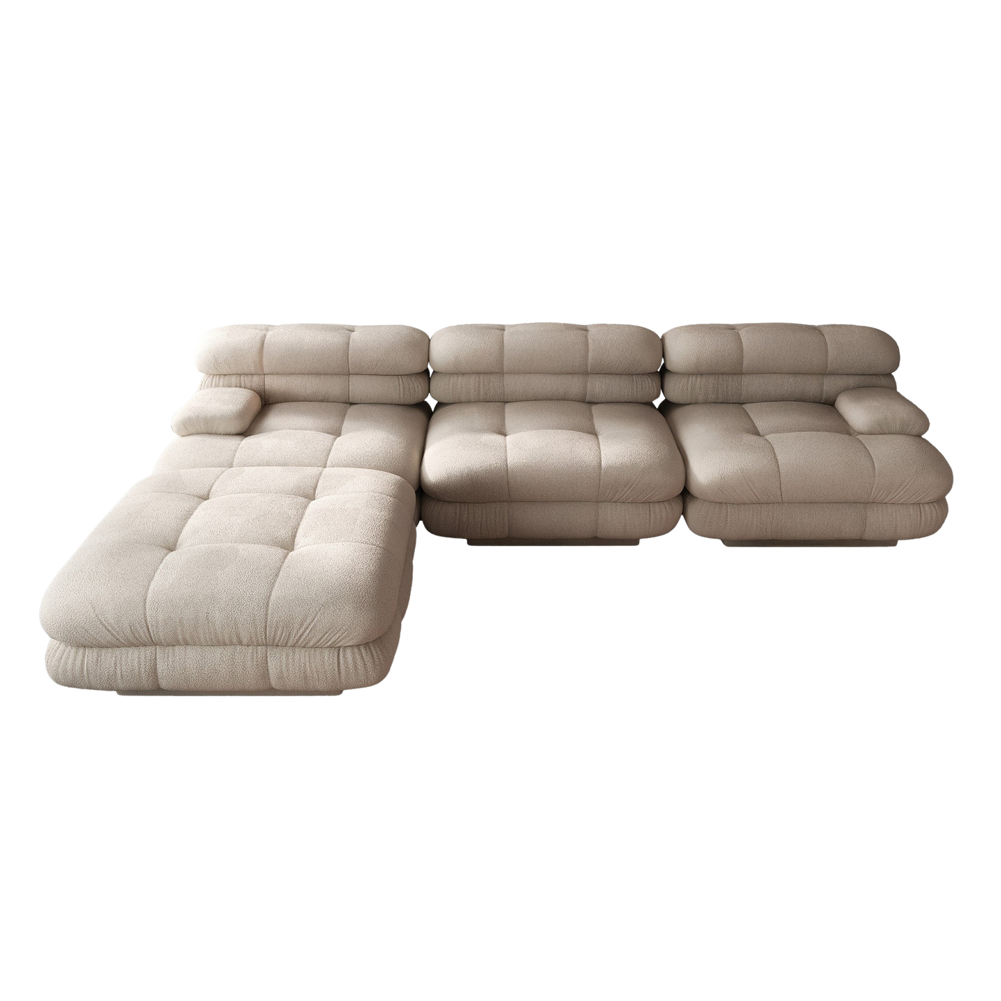 4-Seat Modular Chaise Sectional | Moderne