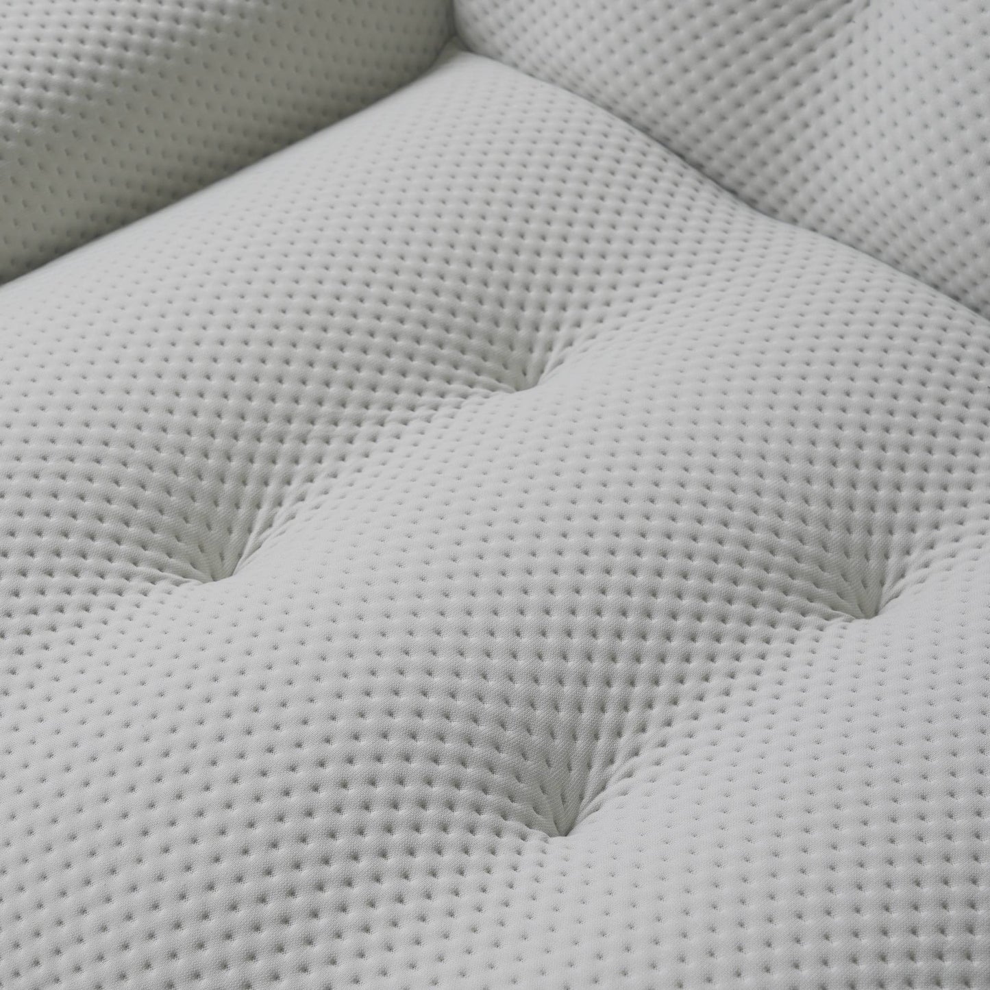 3D‑Knitted Modular Bubble Sofa – 3‑Seater Armless Couch with Ergonomic High‑Density Foam