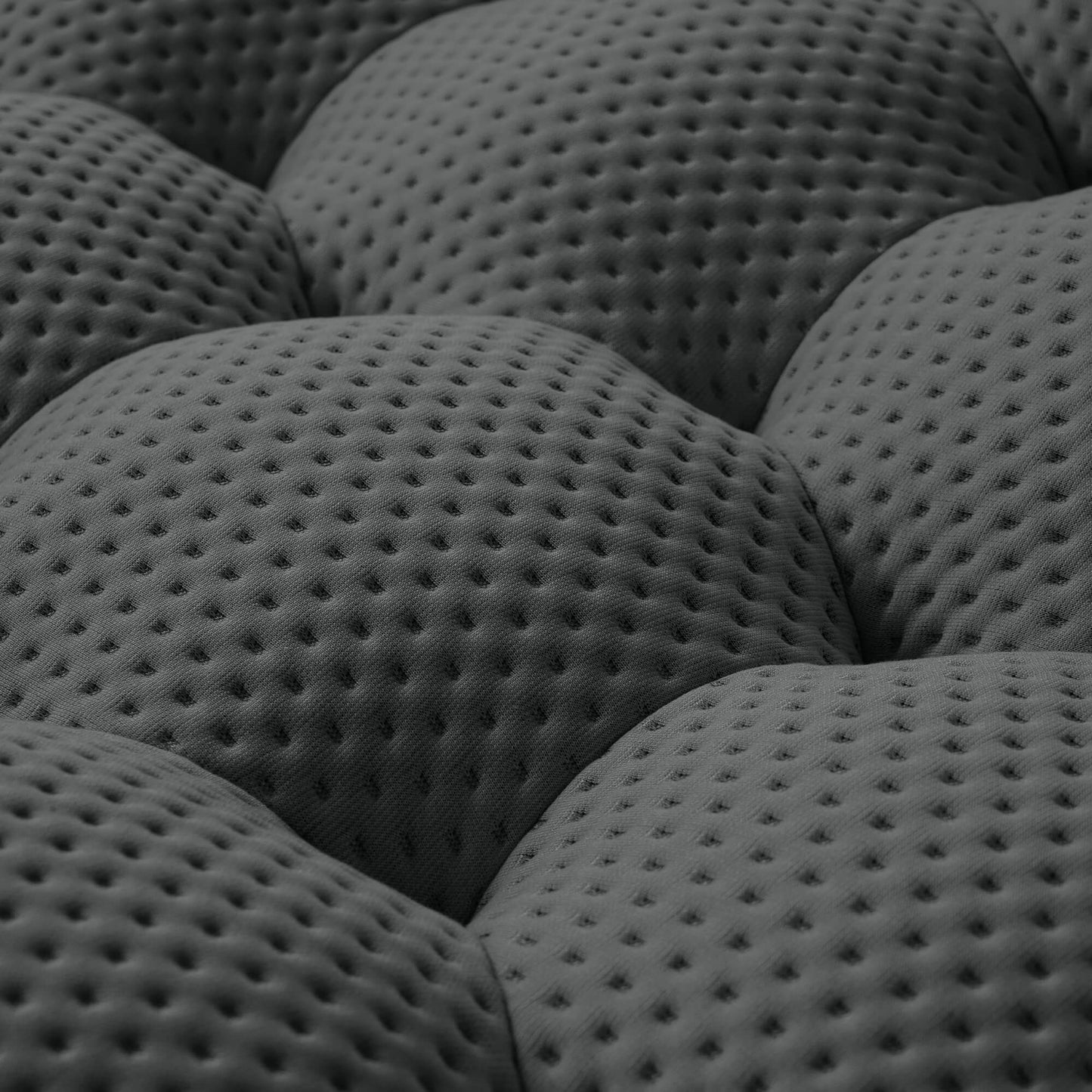 3D-Knitted Modular Bubble Sofa Sleeper – Ergonomic 3-Seater Couch with Deep Cushions & No Assembly