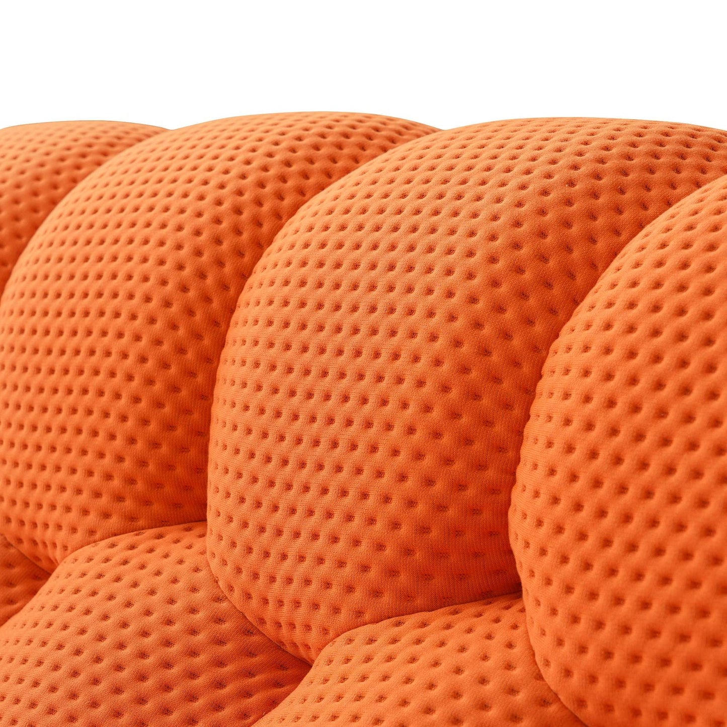 3D-Knitted Modular Bubble Sofa Sleeper – Ergonomic 3-Seater Couch with Deep Cushions & No Assembly