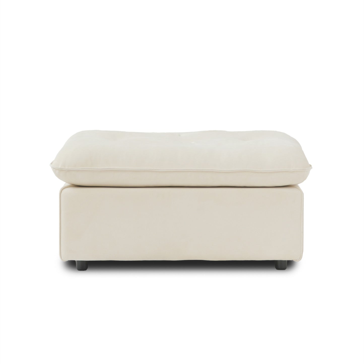 U-Shaped Chenille and Linen Washable Sectional Sofa | Classica