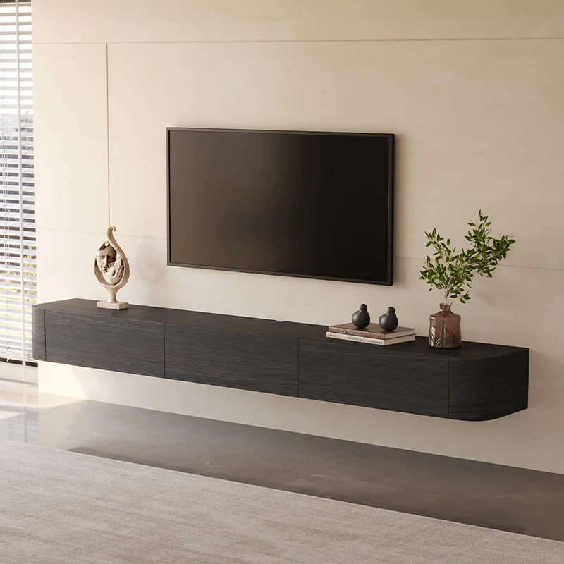 Modern Minimalist Floating TV Stand, Modern Wall-Mounted Entertainment Center