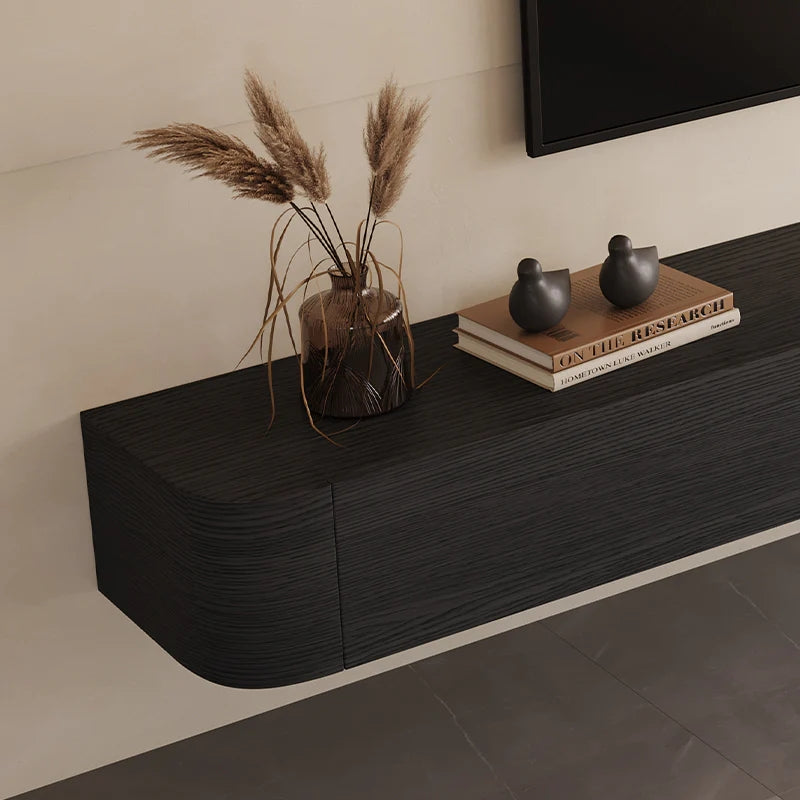 Modern Minimalist Floating TV Stand, Modern Wall-Mounted Entertainment Center