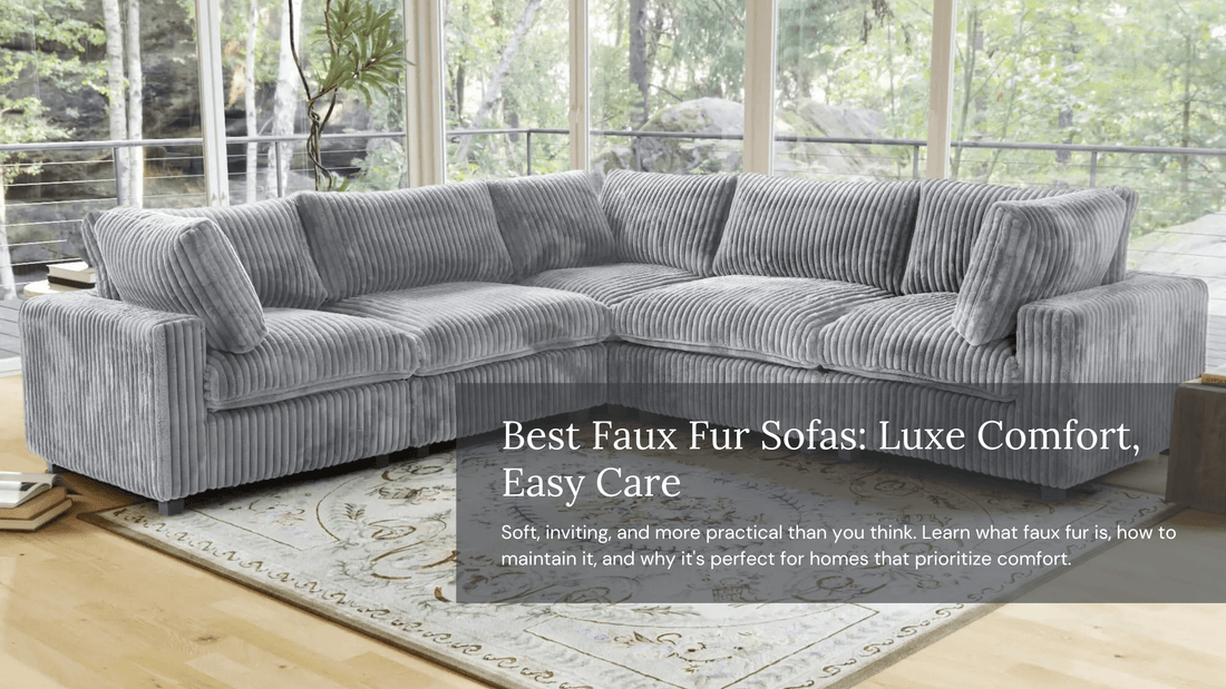 Best Faux Fur Sofas: Luxe Look, Practical Care