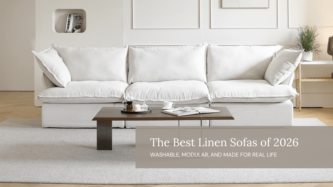 The Best Linen Sofas of 2026 — Washable, Modular, and Made to Last