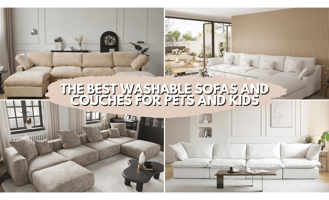 The Best Washable Sofas and Couches for Pets and Kids