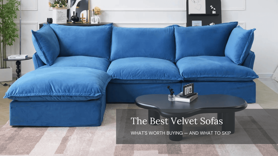 The Best Velvet Sofas — Modular, Washable & Worth Every Penny