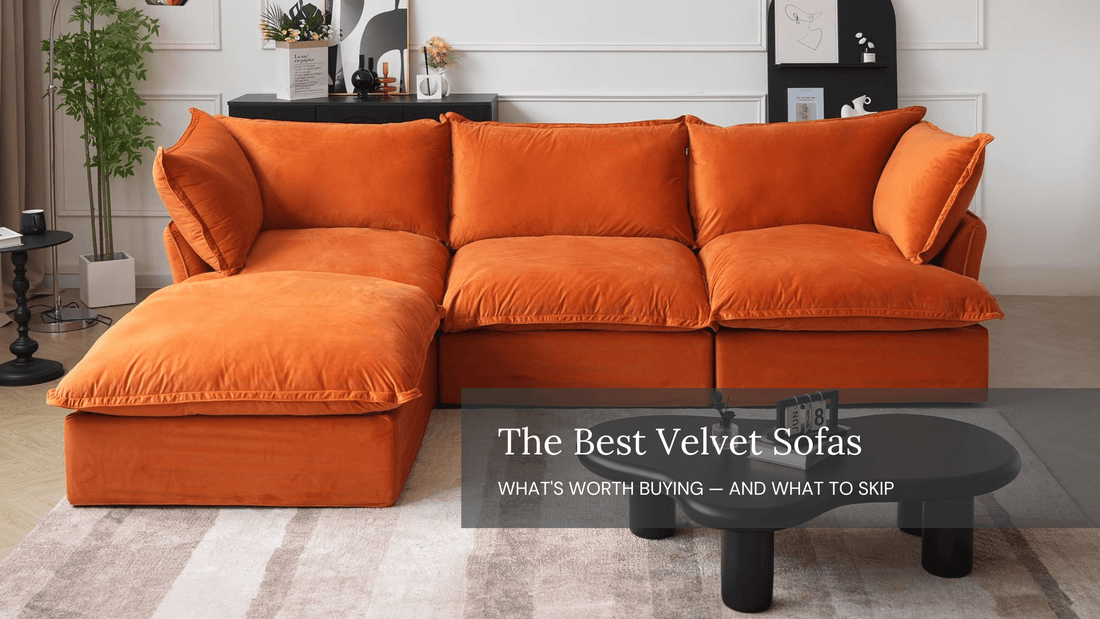 The Best Velvet Sofas — Modular, Washable & Worth Every Penny