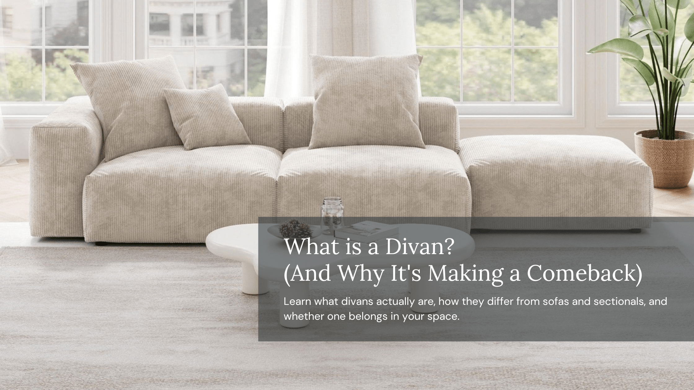 What is a Divan? Modern Divans vs. Traditional Design