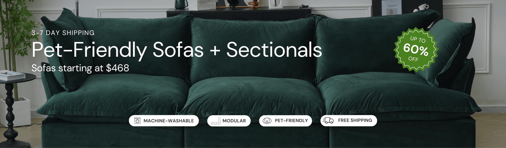Pet-Friendly Sofas & Sectionals
