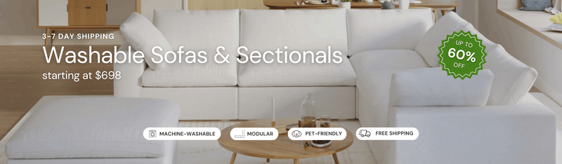 Sofas with Washable Covers