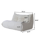 All-Foam Caterpillar 2-Seater in Beige