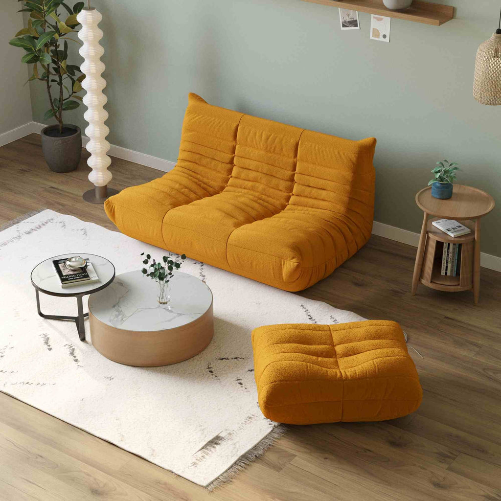 All-Foam Caterpillar 2-Seater in Orange