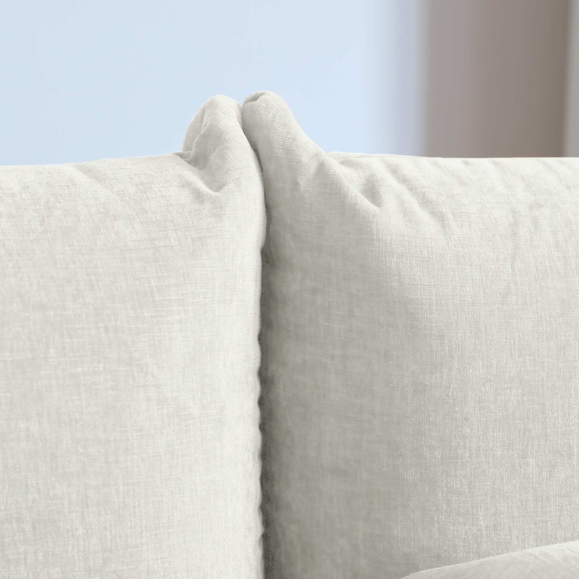 Modular Overstuffed 2-Seater in Beige