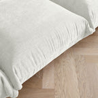 4-Seater Modular L-Shaped Sectional in Chenille