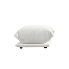 Modular Overstuffed Ottoman in Beige