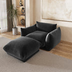 4-Seater Modular L-Shaped Sectional in Chenille