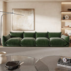 4-Seater Modular Sofa in Chenille