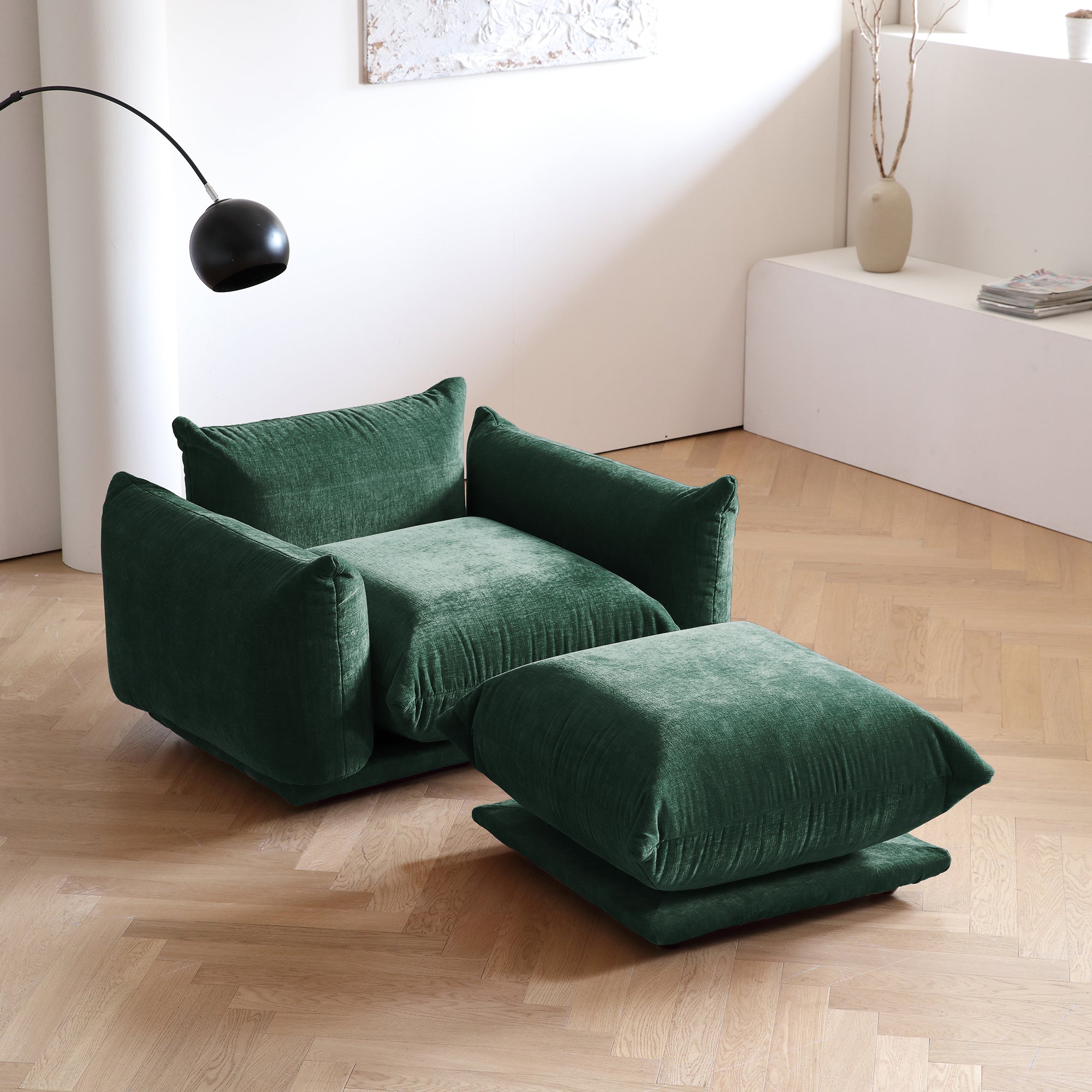4-Seater Modular Sofa in Chenille