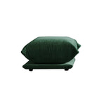 Modular Overstuffed Ottoman in Emerald Green