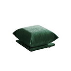 Modular Overstuffed Ottoman in Emerald Green