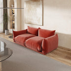 2-Seater Modular Loveseat in Chenille