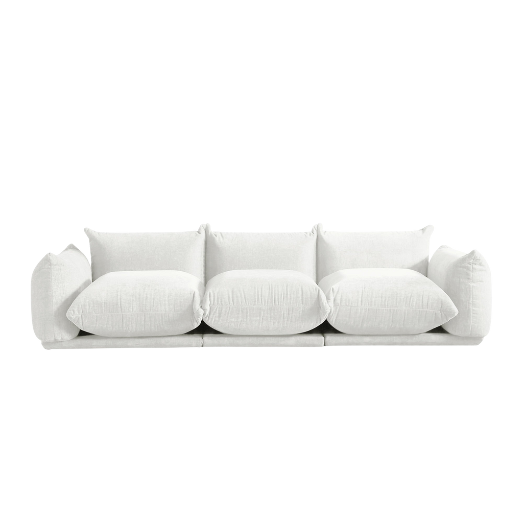 3-Seater Modular Sofa in Chenille