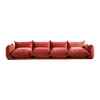 4-Seater Modular Sofa in Chenille