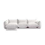 4-Seater Modular L-Shaped Sectional in Chenille