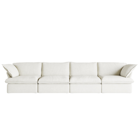 4-Seat Modular Sofa | Linen Serenity