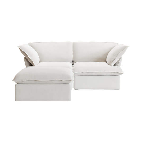 3-Seat Modular Chaise Sectional | Linen Serenity