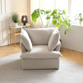 Modular Washable Armchair in Beige