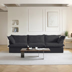 Modular Washable 3-Seater in Black