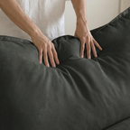 Modular Washable 3-Seater in Black