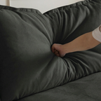 Modular Washable 3-Seater in Black