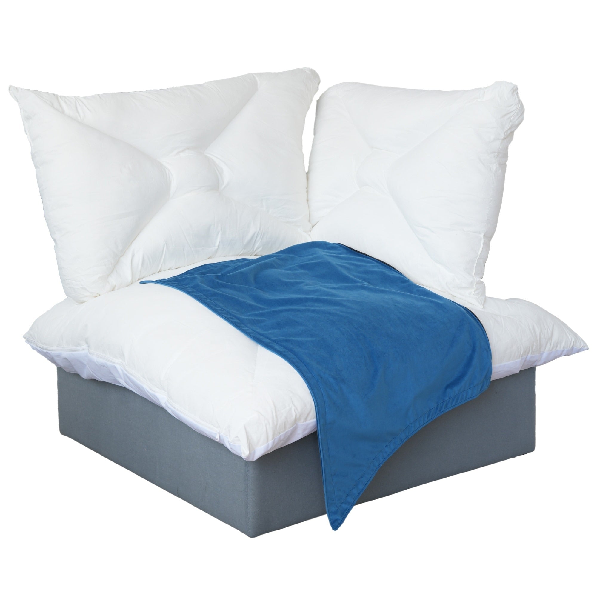 Slipcover Only - Modular Washable 2-Seater in Orange