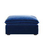 Slipcover Only - Modular Washable Ottoman in Navy