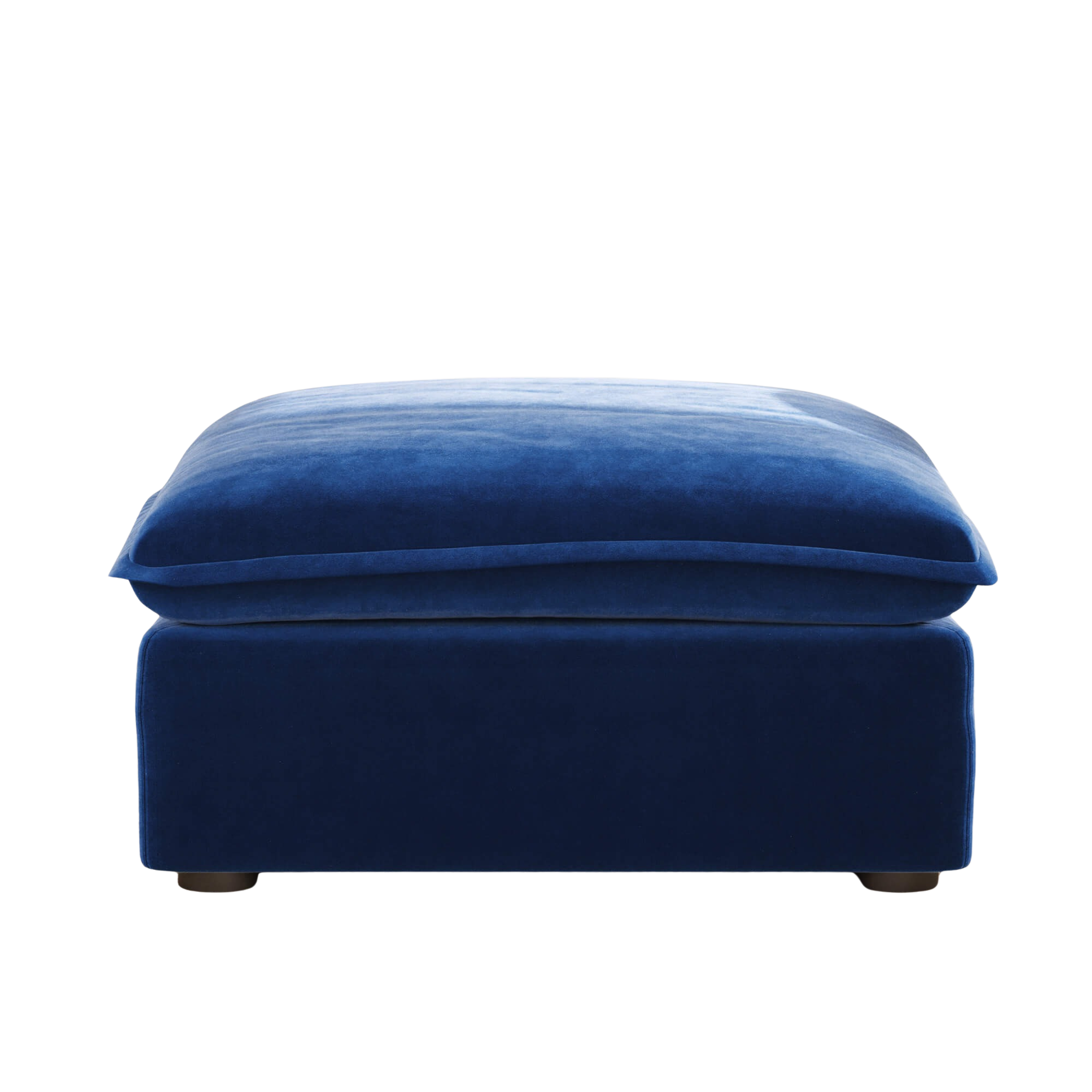 Slipcover Only - Modular Washable Ottoman in Navy