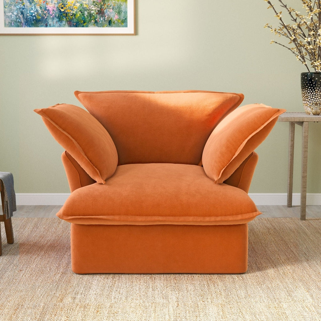 Lumina Washable Flared Arm Armchair