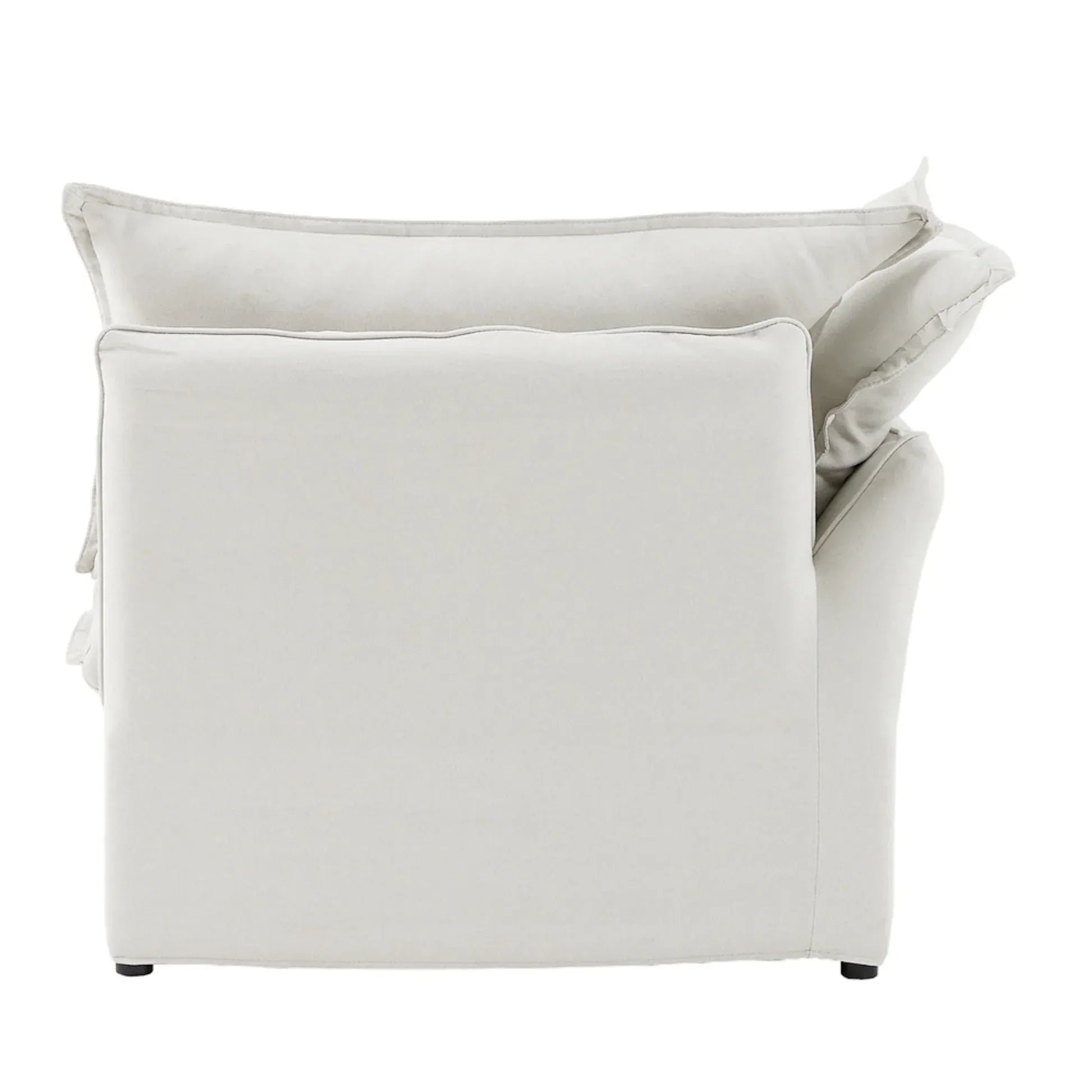 Slipcover Only - Modular Washable End Chair - Right in Teal