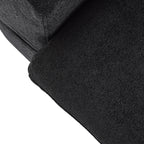 Slipcover Only - Modular Washable Cloud Ottoman in Black