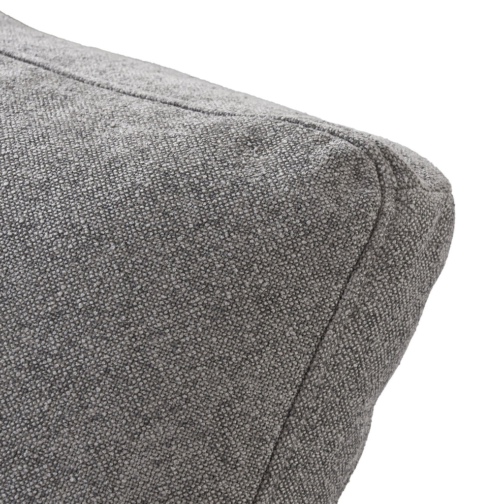 Modular Washable Cloud End Chair - Left in Gray