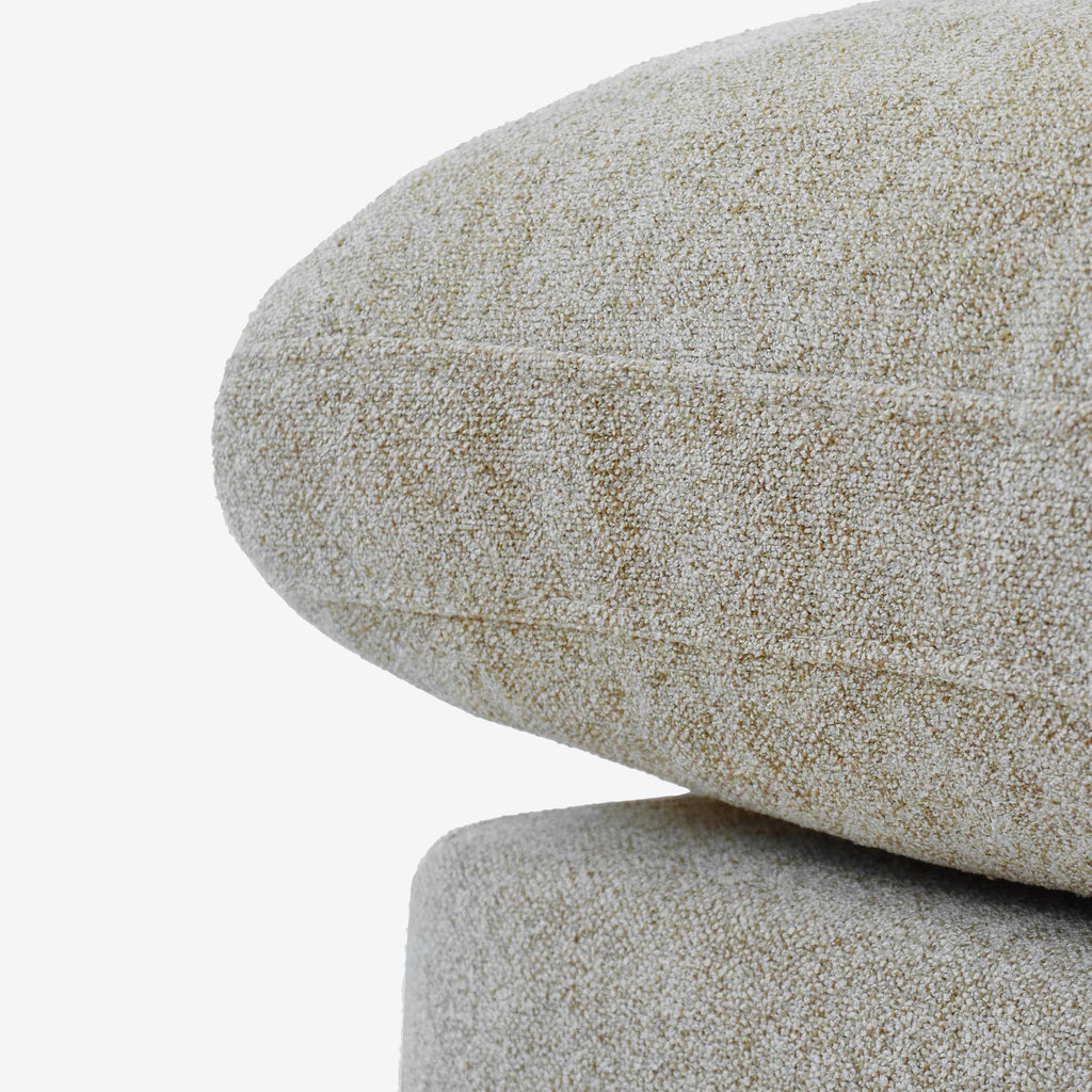 Modular Washable Cloud 4-Seater U-Shaped Sectional in Khaki