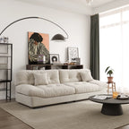 Modular Split Sofa - 105" in Beige