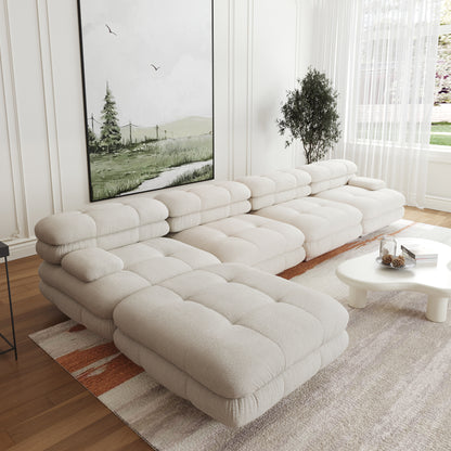 4-Seat Modular Chaise Sectional | Moderne