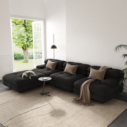 4-Seat Modular Chaise Sectional | Moderne
